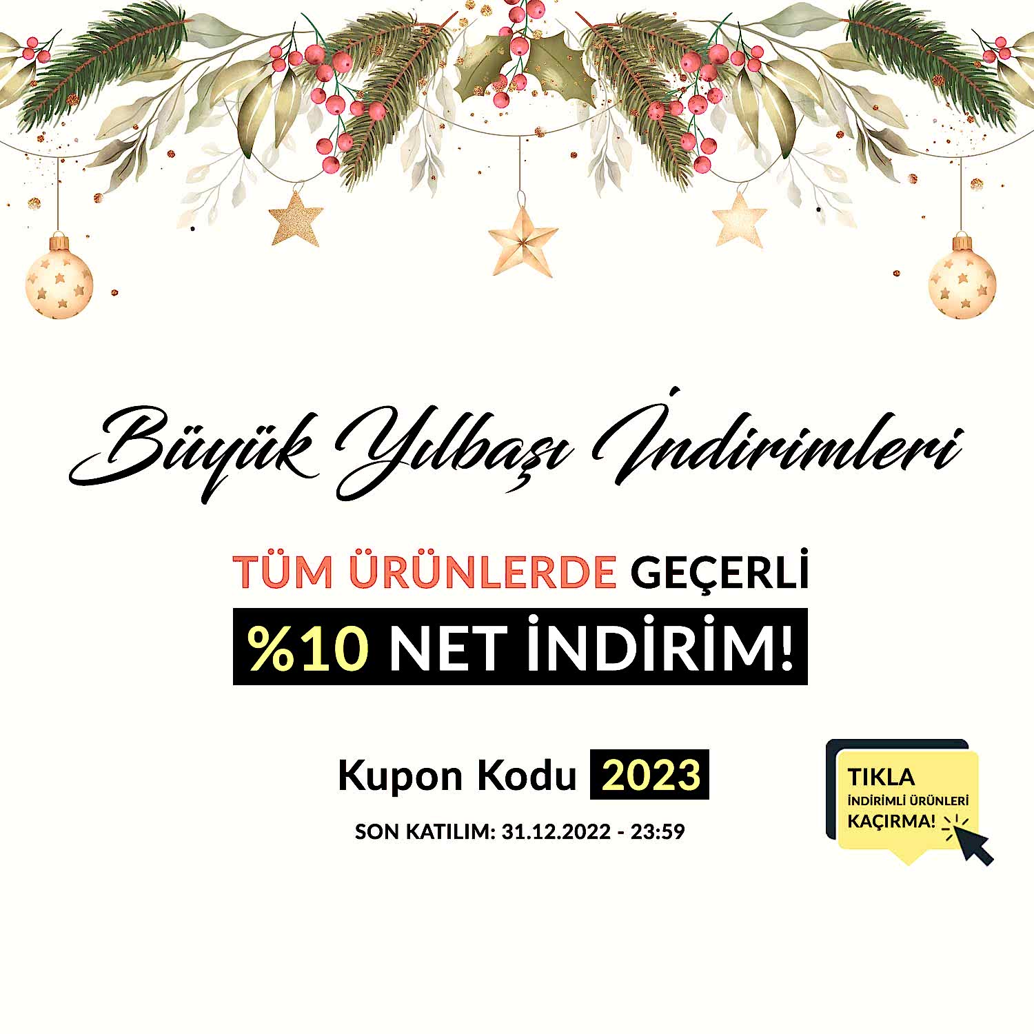 Yılbaşı İndirimleri
